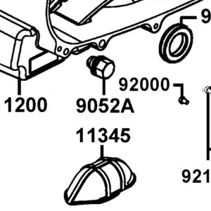 9052A-LEB1-C00 BOLT ASSY DRAIN PLUG — diagram cutout