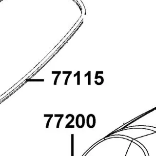 77115-ABD2-C00 RUBBER SEAL — diagram cutout