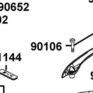 90106-KFC2-C00 "BOLT-WASH.,8MM" — diagram cutout