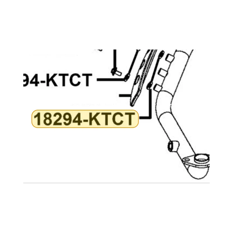 18294-KTCT-C00 PACKING PROTECTOR — diagram cutout