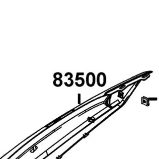 83500-ABD2-C00-63P "COVER, R BODY" — diagram cutout