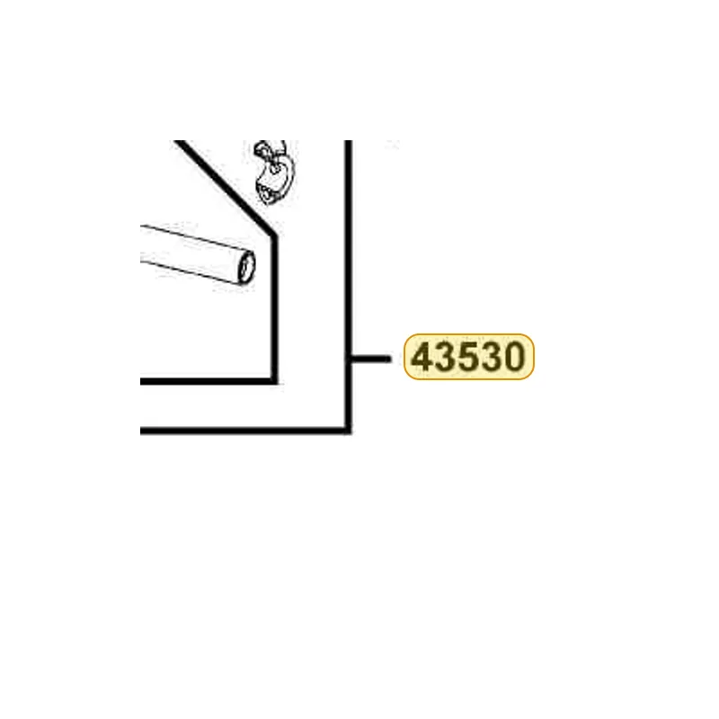 43530-LBA2-308 CYLINDER SET RR MASTER — diagram cutout