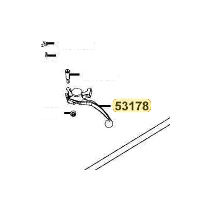 53178-LBA2-E03-M3A LEVER L STRG HANDLE — diagram cutout