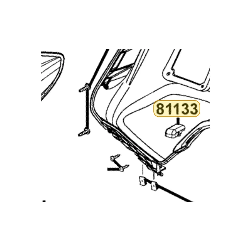 81133-LBA2-E00 CAP LEG SHIELD — diagram cutout