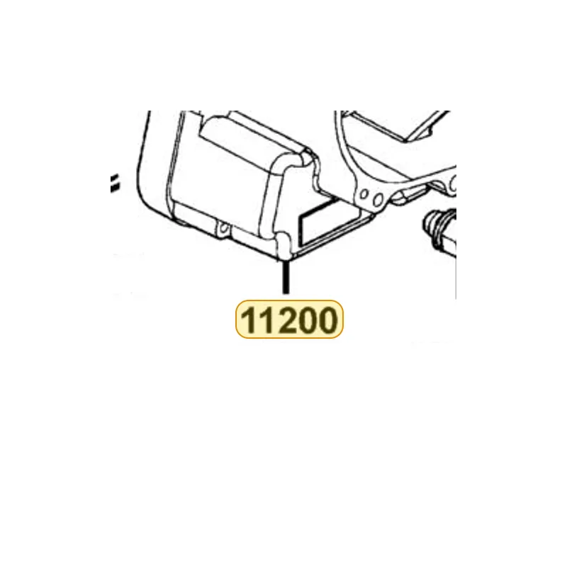 11200-LDB2-E01 CASE COMP LEFT — diagram cutout