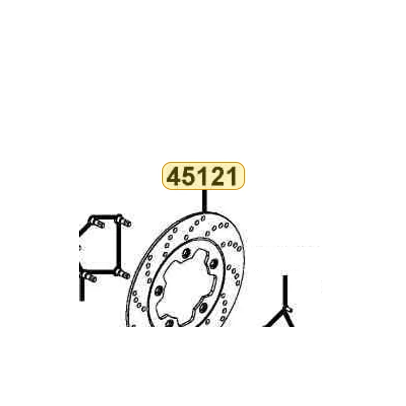45121-LDB2-E00 DISK FR BRK R — diagram cutout