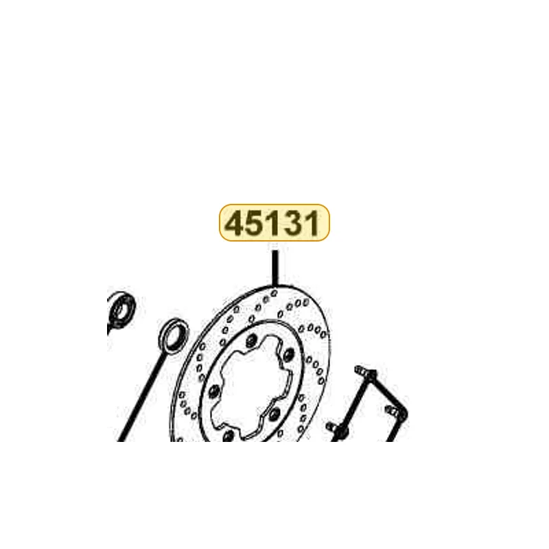 45131-LDB2-E00 DISK FR BRK L — diagram cutout