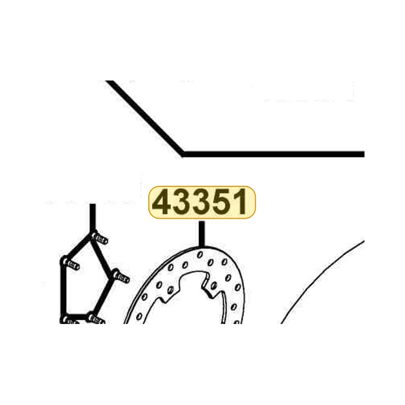 43351-LBA2-E00 DISK RR BRAKE — diagram cutout