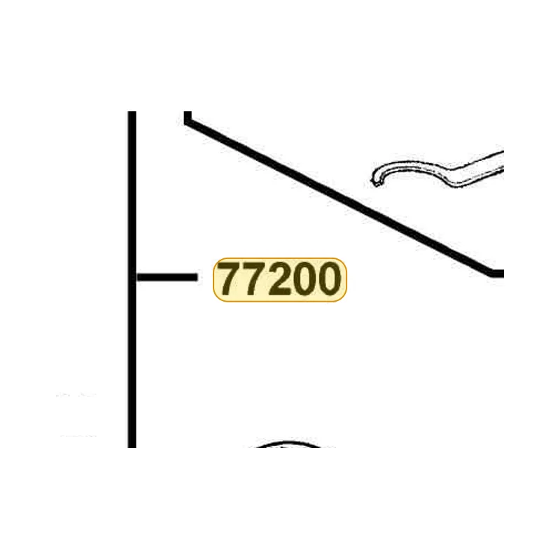 77200-LBA2-E00-T01 SEAT ASSY (REACH) — diagram cutout