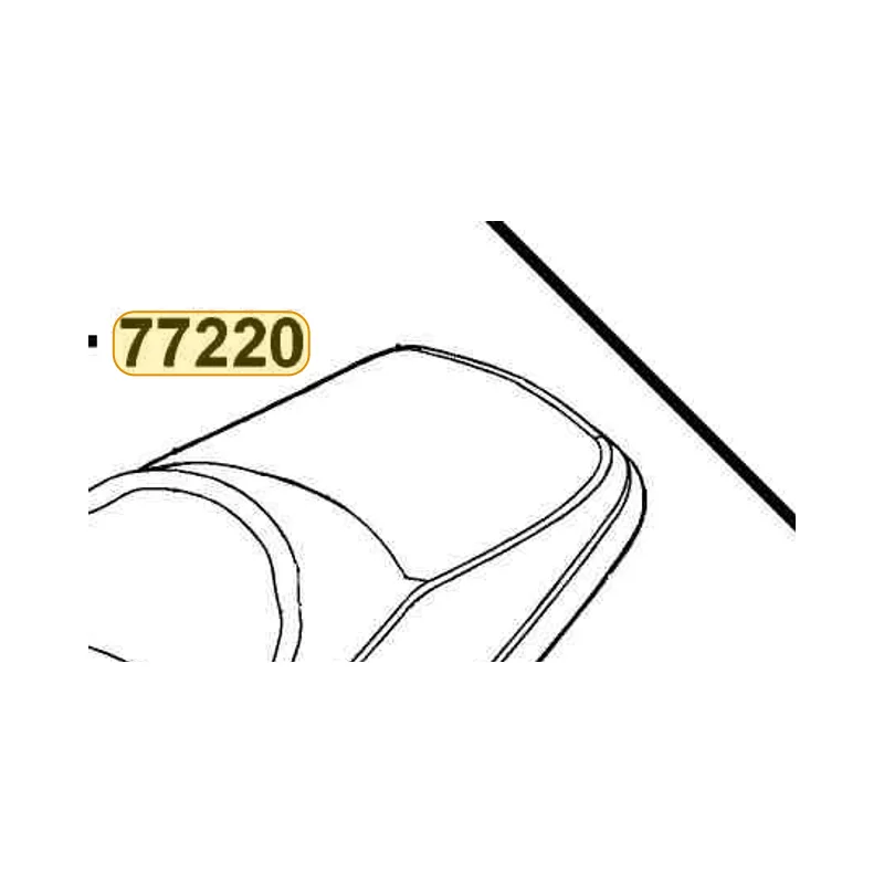 77220-LBA2-E00-T01 SEAT ASSY PAD (REACH) — diagram cutout
