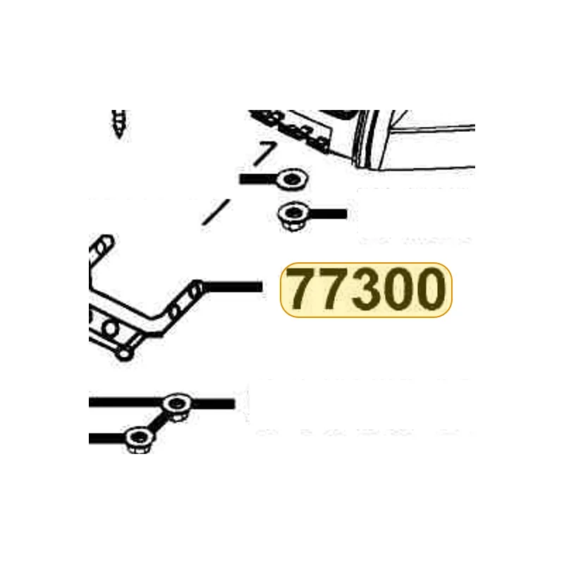 77300-LBA2-E00 HINGE ASSY SEAT — diagram cutout