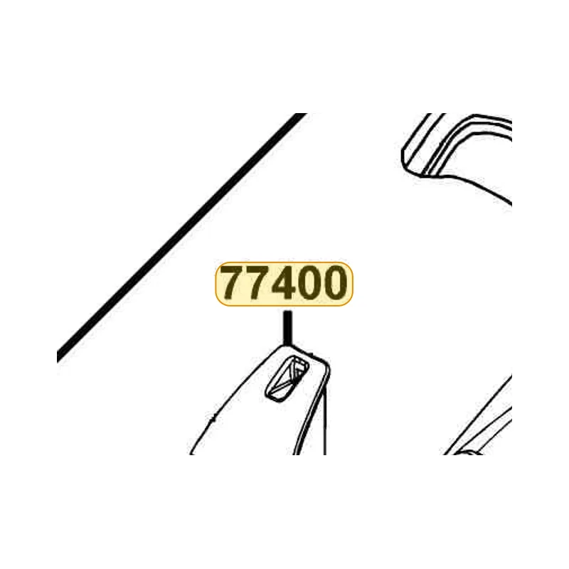 77400-LBA2-E00 BOX ASSY SEAT — diagram cutout