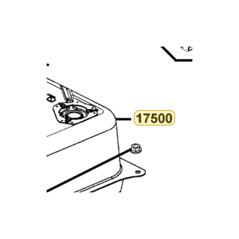 17500-LBA2-E00 TANK COMP FUEL — diagram cutout