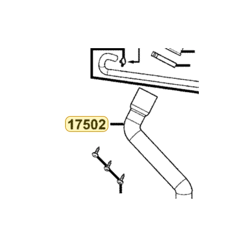 17502-LBA2-E00 TUBE FUEL — diagram cutout