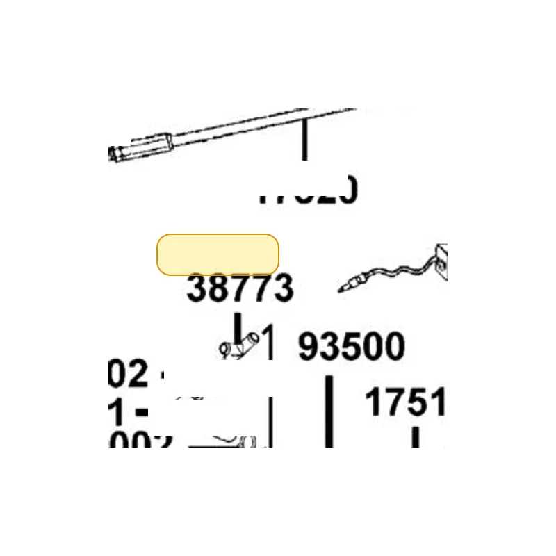 17515-LBA2-E00 STAY A FUEL FILLER — diagram cutout