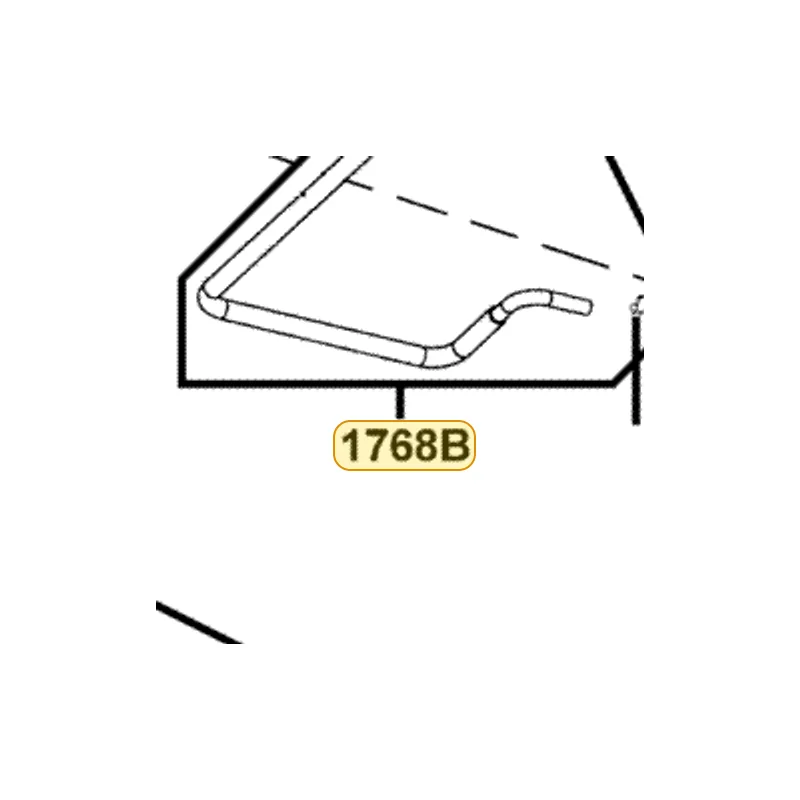 1768B-LDB2-E00 TUBE ASSY PUMP INLET PIPE — diagram cutout