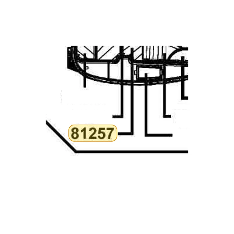 81257-LDB2-E00 HEAT GUARD B LUGGAGE BOX — diagram cutout