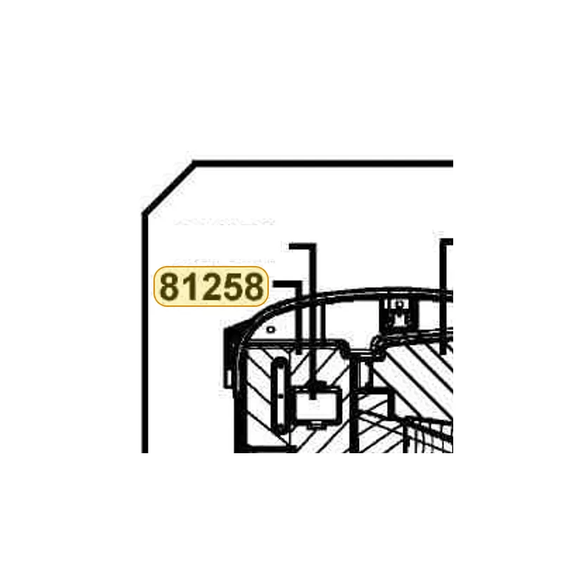 81258-LDB2-E00 HEAT GUARD C LUGGAGE BOX — diagram cutout