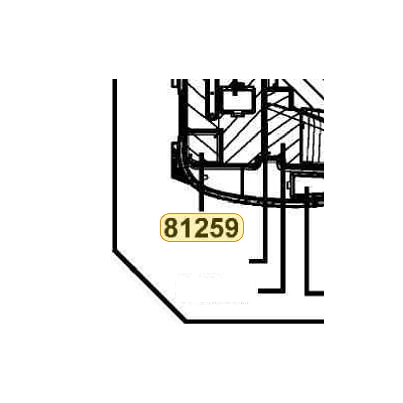 81259-LDB2-E00 HEAT GUARD D LUGGAGE BOX — diagram cutout