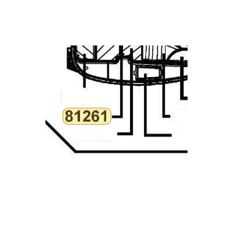 81261-LDB2-E00 HEAT GUARD E LUGGAGE BOX — diagram cutout