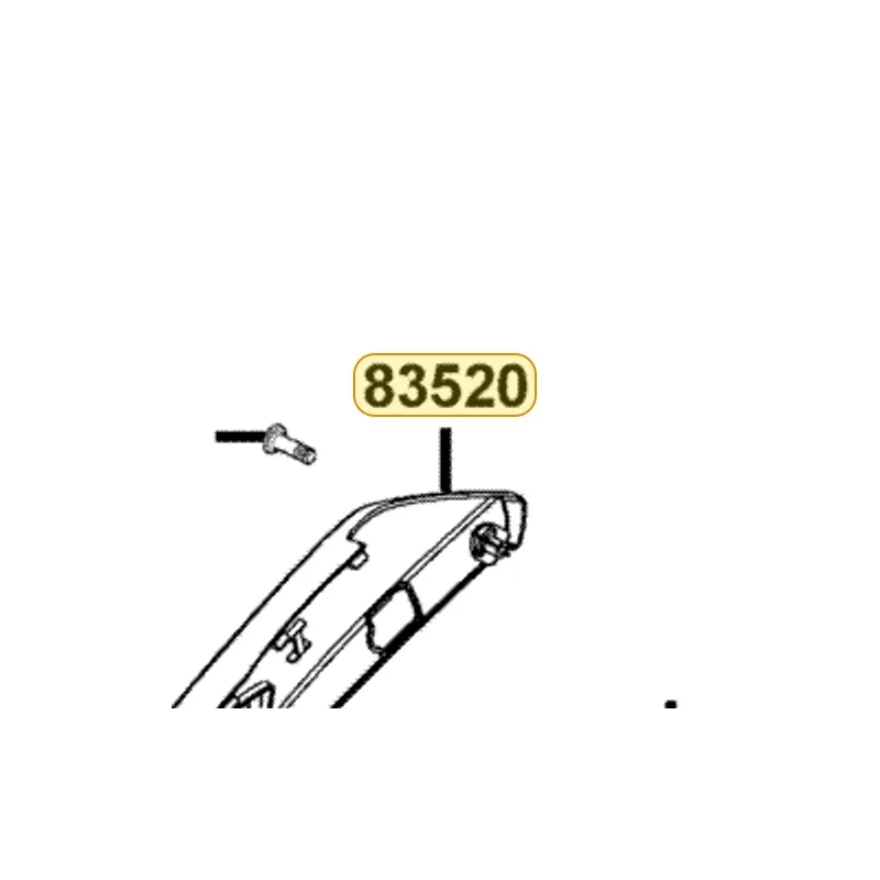 83520-LBA2-E00-HQP COVER R SIDE — diagram cutout