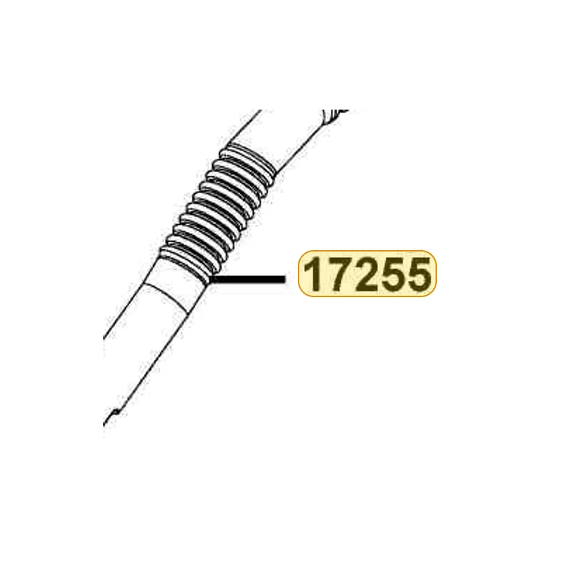 17255-LDB2-E00 DUCT AIR/C COVER — diagram cutout