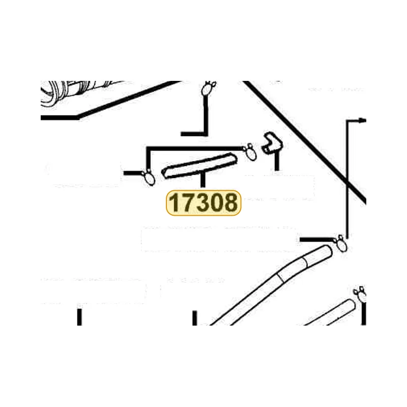 17308-LDG7-900 TUBE ASSY CANISTER - AIR/C — diagram cutout