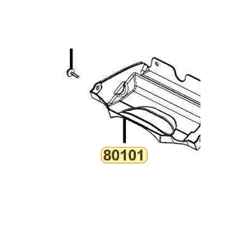 80101-LBA2-E00 FENDER RR INNER — diagram cutout