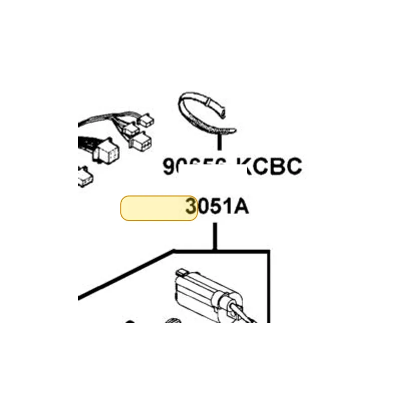 3051A-LDB2-E00 COIL ASSY IGNITION — diagram cutout