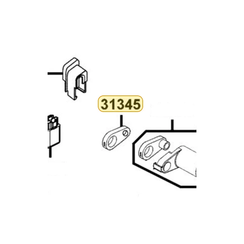 31345-LBA2-E00 WASHER WHEEL SPEED SENSOR — diagram cutout