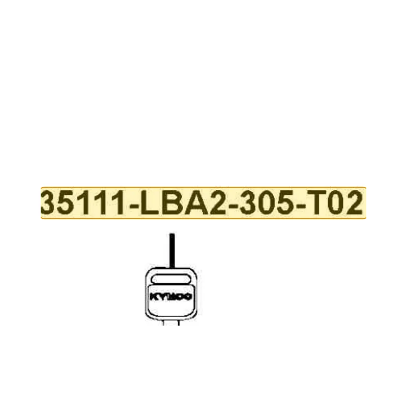 35111-LBA2-305-T02 KEY COMP (L TANGENT PLANE/SD) — diagram cutout