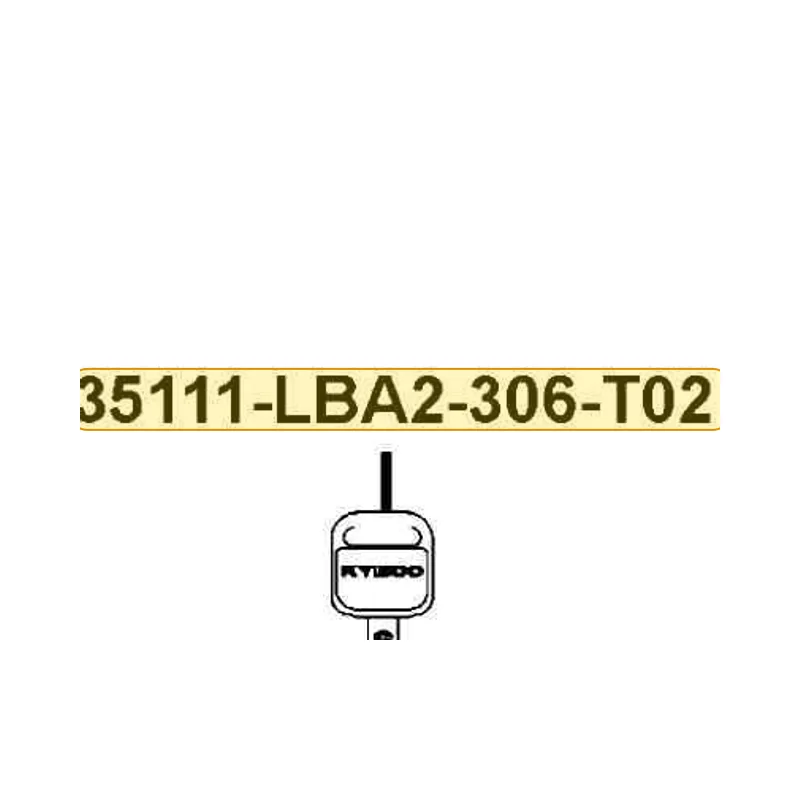 35111-LBA2-306-T02 KEY COMP (L TANGENT PLANE/TJ) — diagram cutout