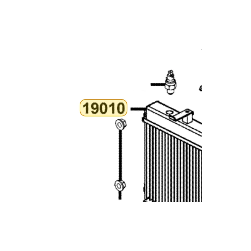 19010-LDB2-E00 RADIATOR COMP — diagram cutout