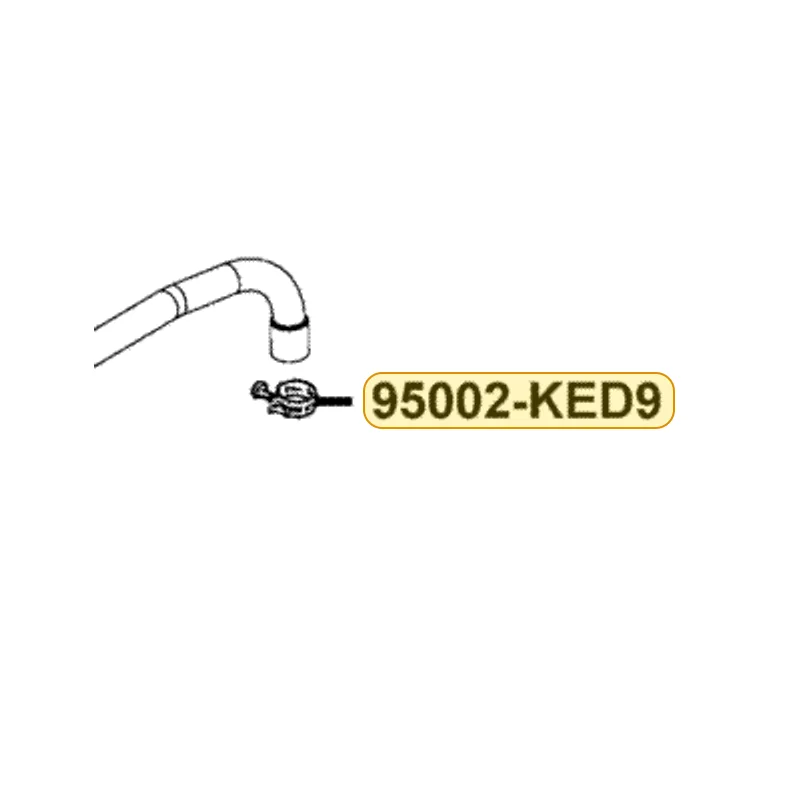 95002-KED9-900 CLIP HOSE — diagram cutout