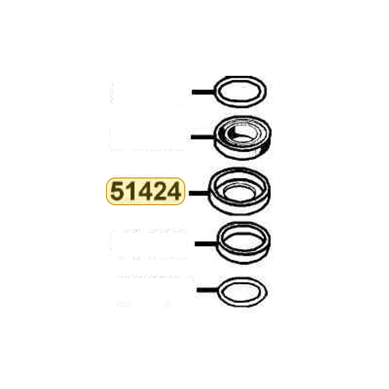 51424-LBA2-E00 SPACER — diagram cutout
