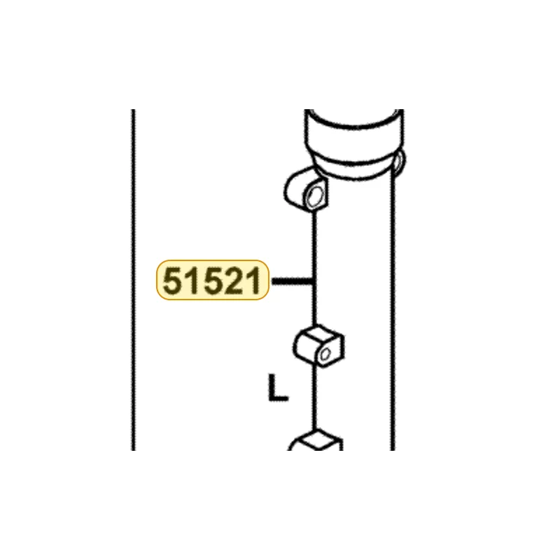 51521-LBA2-E00-NJA BOTTOM CASE L (Silver) — diagram cutout