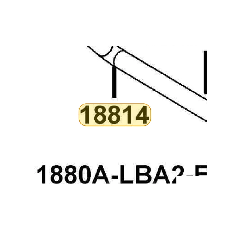 18814-LBA2-E00 DUCT AIR AICV — diagram cutout
