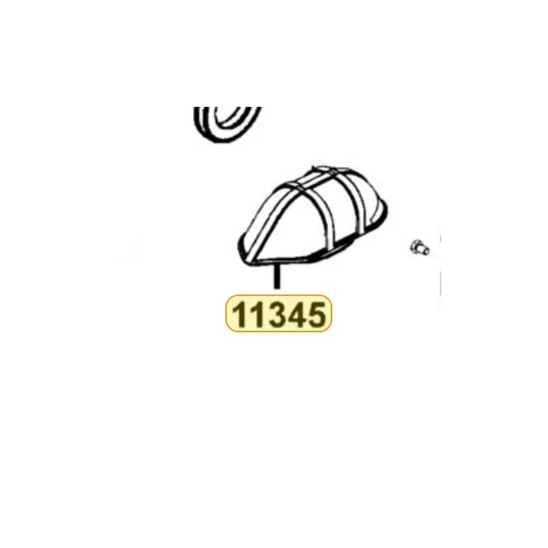 11345-LDB2-E00 DUCT L COVER — diagram cutout