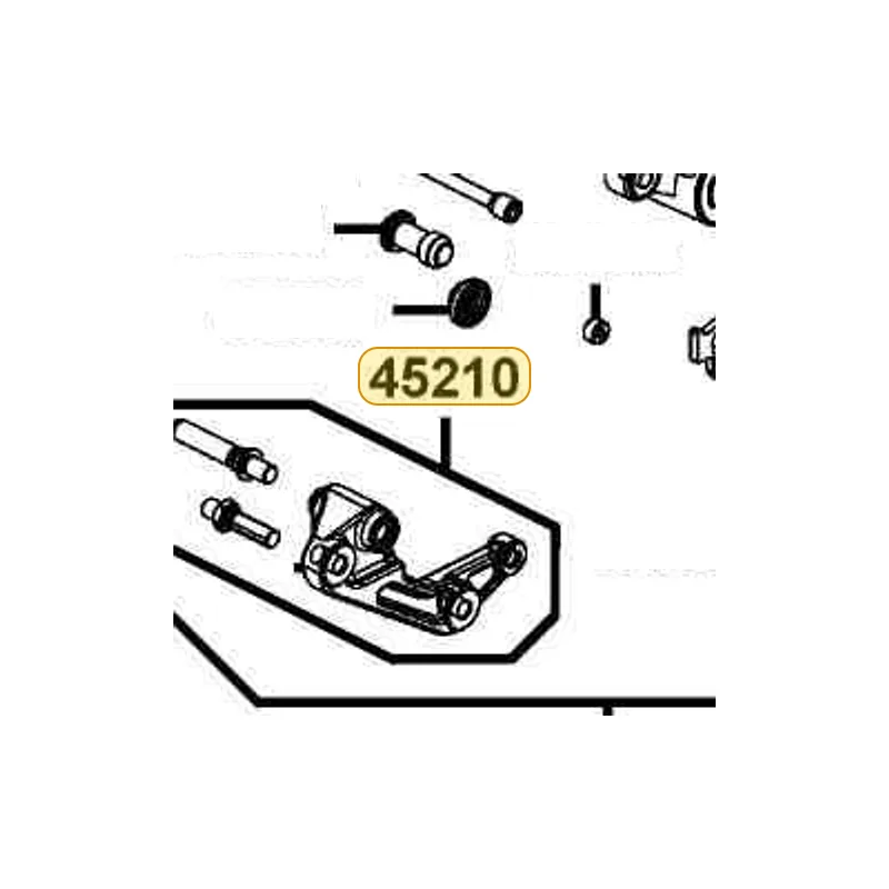 45210-LBA2-305-HQA BRACKET COMP FR — diagram cutout
