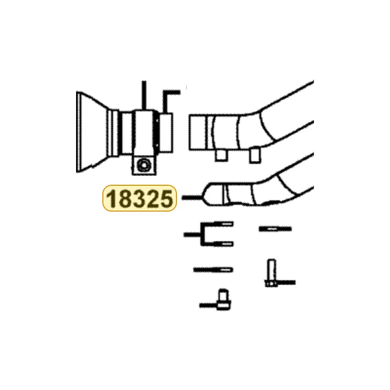 18325-LDB2-E00-NJS PROTECTOR EXH PIPE — diagram cutout