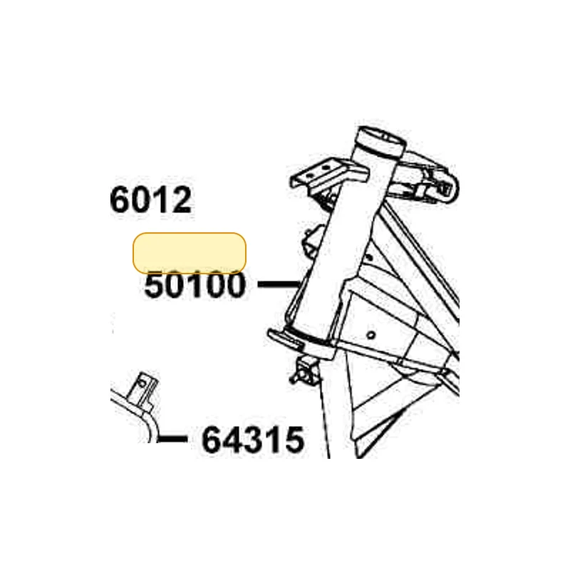 50100-LDB2-305 BODY ASSY FRAME — diagram cutout