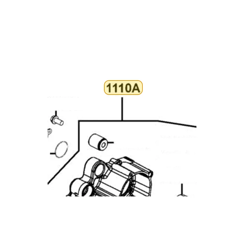 1110A-LKF5-315 CRANK CASE R/L ASSY — diagram cutout