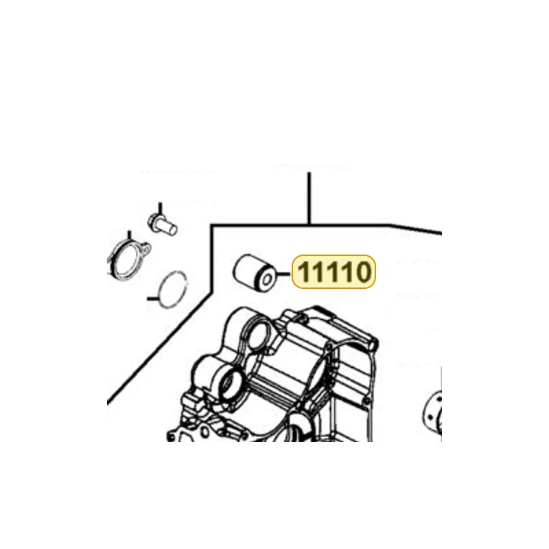 11110-LKF5-900 BUSH ASSY ENG. HANGER — diagram cutout