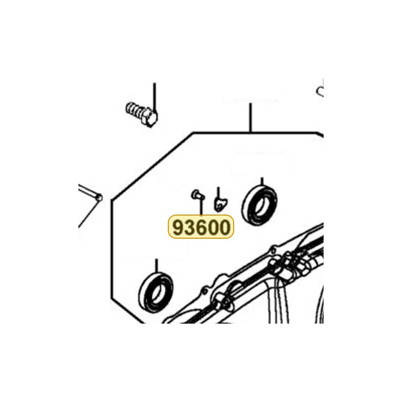 93600-LKF5-E00 BOLT FLAT SOCKET — diagram cutout