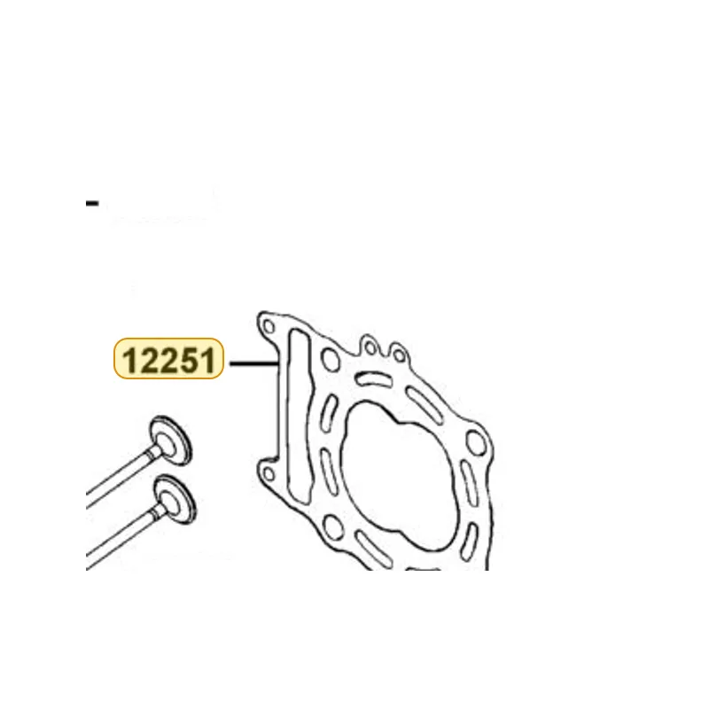 12251-LKF5-E00 GASKET CYLINDER HEAD — diagram cutout