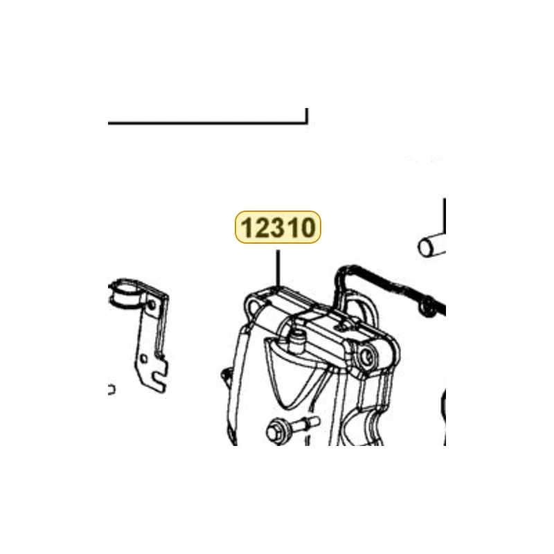 12310-LKF5-E01 COVER COMP HEAD — diagram cutout