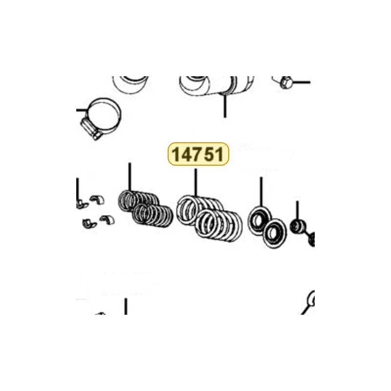 14751-LKF5-E00 SPRING. VALVE OUTER — diagram cutout