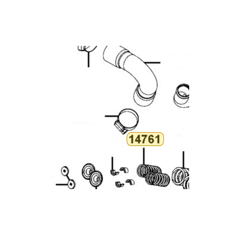 14761-LKF5-E00 SPRING. VALVE INNER — diagram cutout