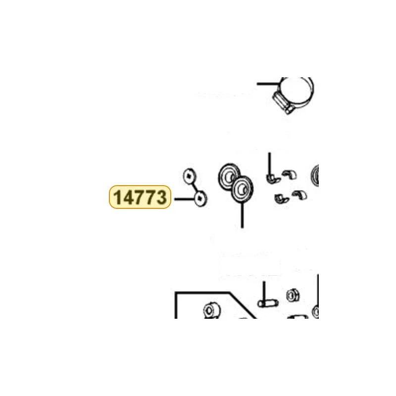 14773-LKF5-E00 SHIM — diagram cutout