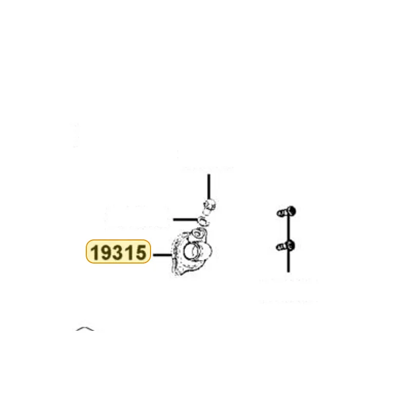 19315-LKF5-E00 COVER THERMOSTAT — diagram cutout